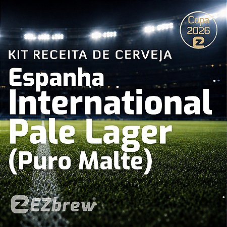 Kit Receita Espanha - Pale Lager - Copa do Mundo 2026 EZbrew