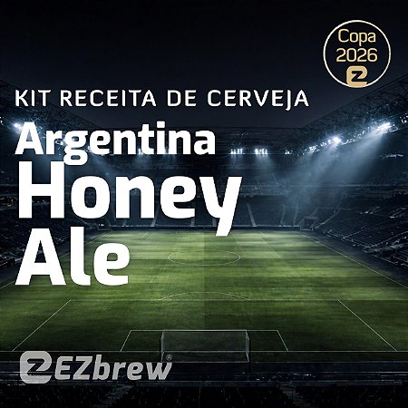 Kit Receita Argentina - Honey Ale - Copa do Mundo 2026 EZbrew