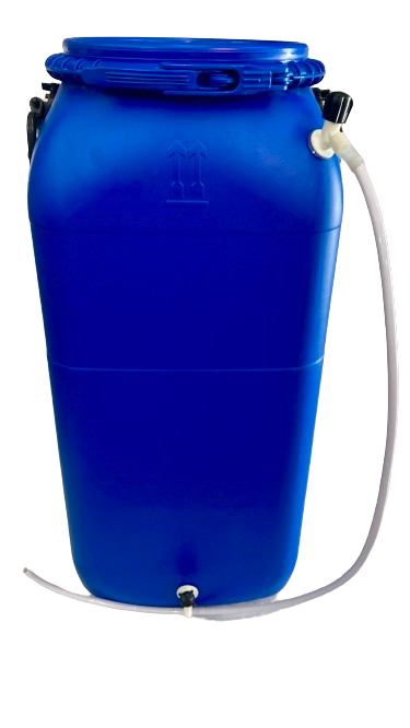 Fermentador 60L Tipo Bombona Azul Completo EZbrew