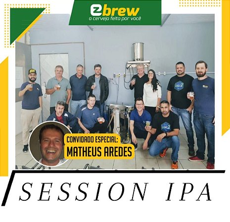 Kit Receita Session IPA - Matheus Aredes Brau Akademie 30 litros