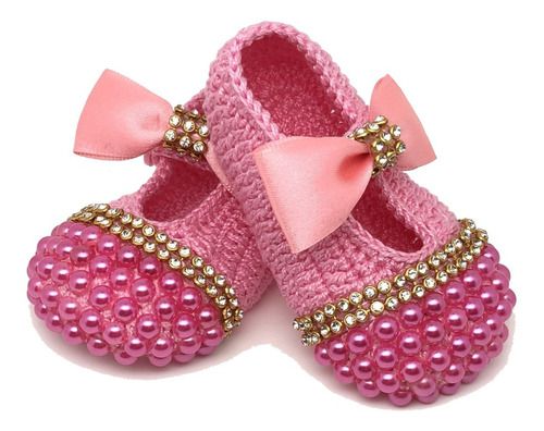 sapatinhos de croche feminino