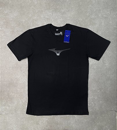 Camiseta Mizuno Preta Degradê