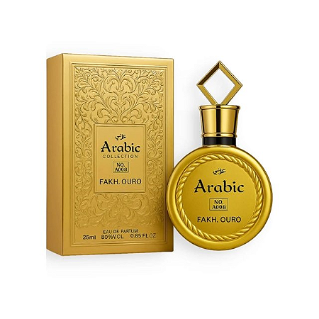 Perfume Arabic Fakh. Ouro A008 - Masculino 25ml