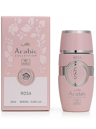 Perfume Arabic Rosa A002 - Feminino 25ml
