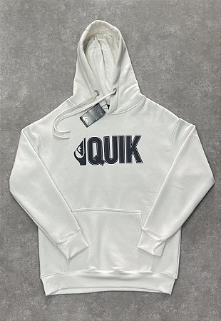 Moletom Quiksilver Branco
