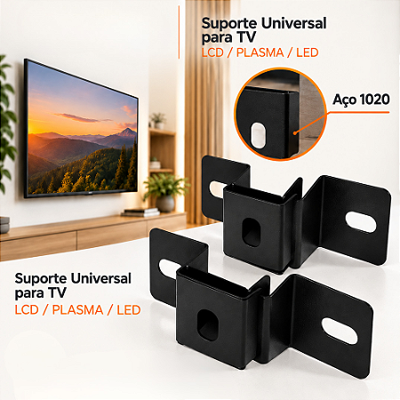 Suporte de TV Fixo Universal 10 À 72 Polegadas