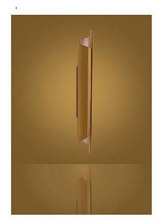 Arandela Metal Domado 5530 Wave Low G Chapa Curva / Comprar Já