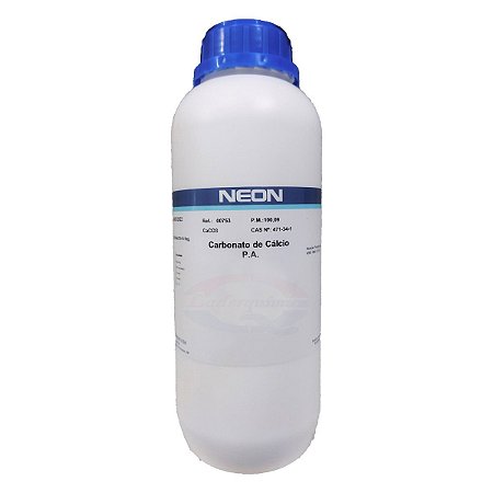 Carbonato De Cálcio PA 500g Neon