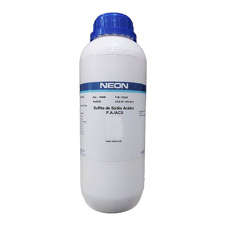 Sulfito De Sódio Anidro PA ACS 1Kg Neon