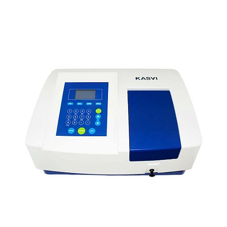 Espectrofotômetro UV-Visível Faixa 190 - 1100 Nm Bivolt Kasvi