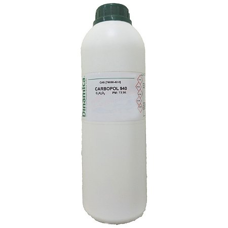 Carbopol 940 500g Dinâmica