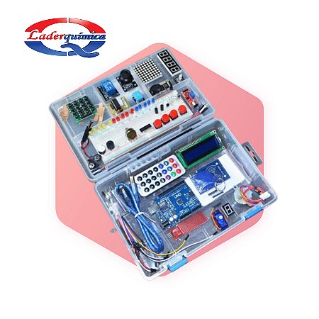 Conjunto Arduino + RFID Kit CTEAM Ensino robótica