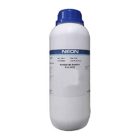 Acetato de Amônio P.A./ACS 500g Neon