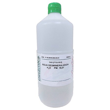 Água Desmineralizada 1000Ml