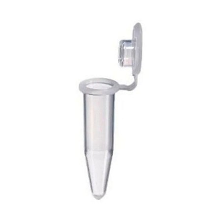 Microtubo 1,5ml De Centrifugação Transparente Pct 500Un