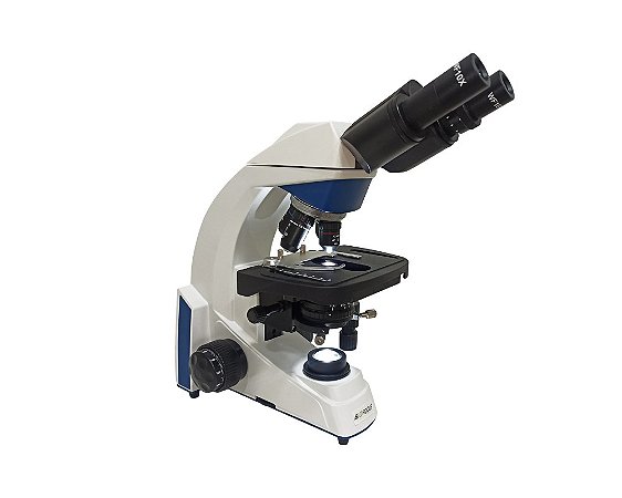 Microscópio Biológico Binocular Aumento Até 1600X Com Registro Anvisa Biofocus