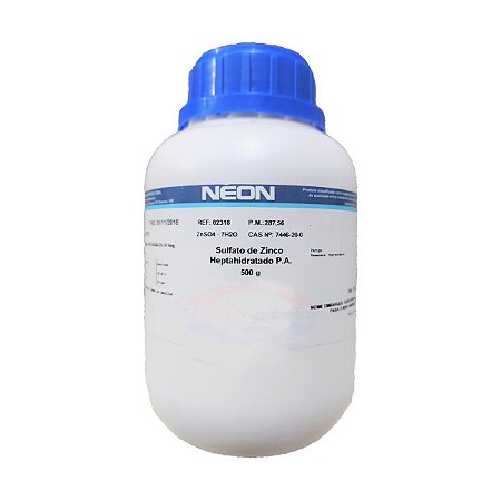 Sulfato Zinco (7H2O) PA ACS 500G Neon