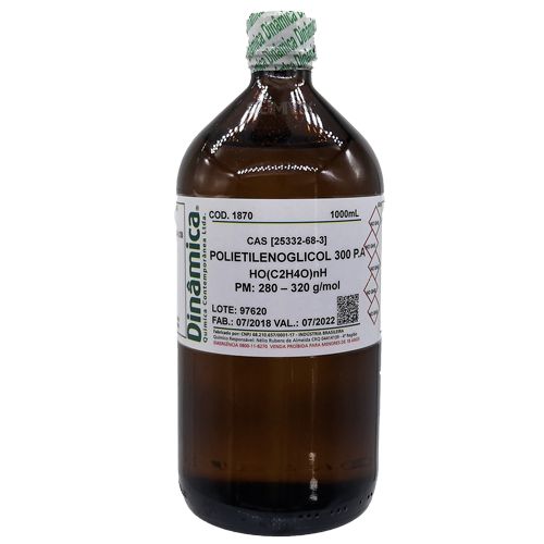 Polietilenoglicol 300 PA 1L Dinamica