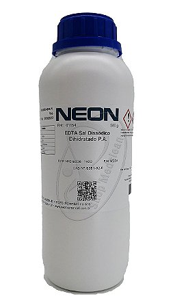 Edta Sal Dissodico (2H2O) PA 500g Neon