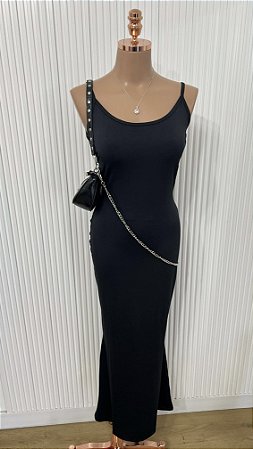 Vestido Midi Preto
