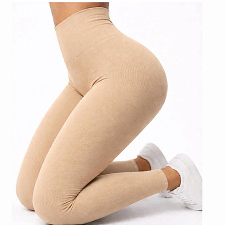 legging canelada nude