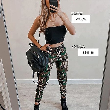 modelos de calças camufladas