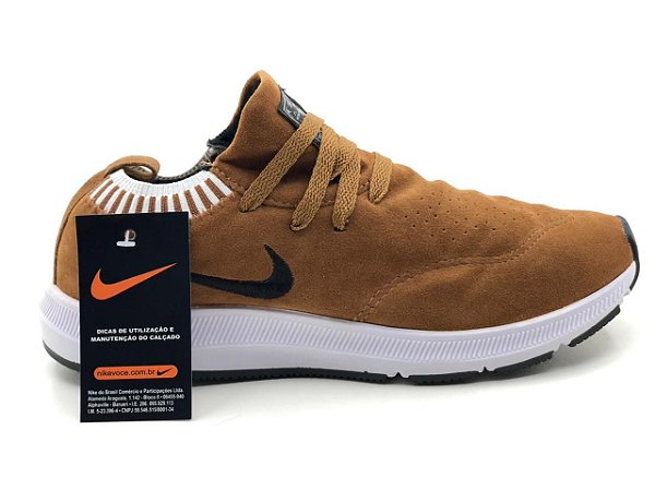 tênis nike caramelo