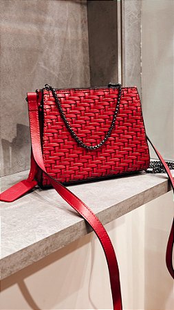 Bolsa Tresse Pequena Couro Vime