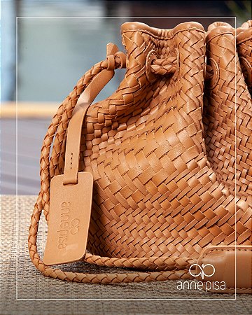 Bolsa tresse couro Clearance
