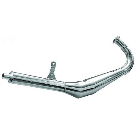 ESCAPAMENTO COMPETIÇÃO MOD. RUA RD 125/135 - DT 180/200  RDZ CROMADO