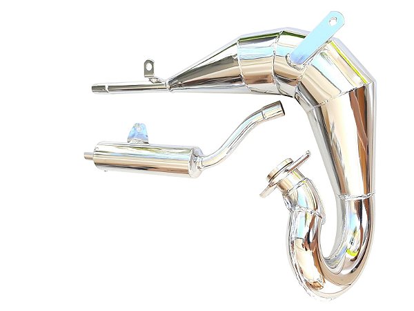 KIT ESCAPAMENTO YAMAHA DT 180/200 P/ CIMA