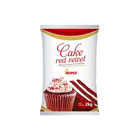 Mistura Cake Red Velvet Adimix 2 KG