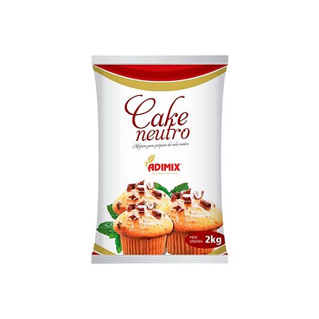 Mistura Cake Neutro Adimix 2 KG