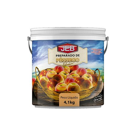 Polpa J.E.B. Pêssego 4,1 KG