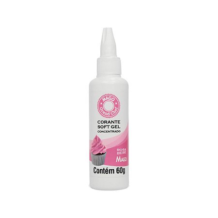 Corante Softgel Mago Rosa Bebê 60 G