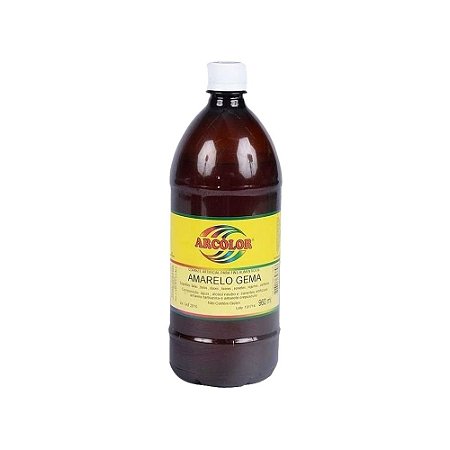 Corante Líquido Amarelo Gema Arcolor 960 ML