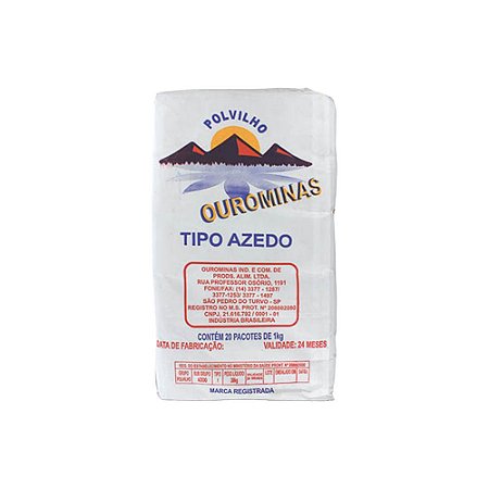 Polvilho Azedo Ouro Minas 25 KG