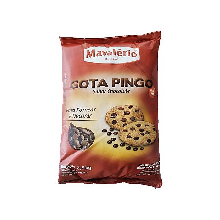 Chocolate Gotas Mavalério Chips  2,5 KG