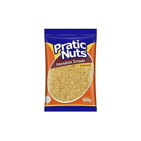 Amendoim Granulado Sem Sal Pratic Nuts 1,005KG