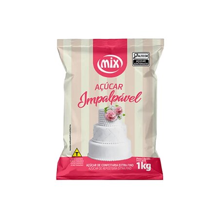 Açúcar Impalpável Extra Fino MIX 1KG