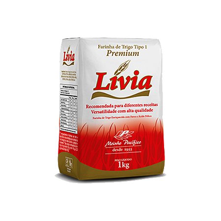 Farinha de Trigo Tipo 1 Lívia Premium 10X1KG