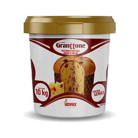 Mistura Panetone Em Pasta Com Gemas 10 KG