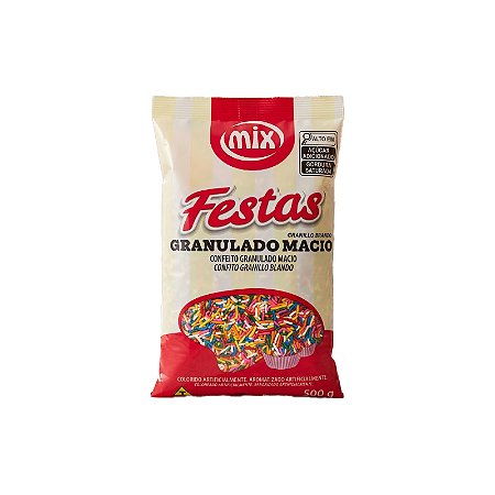 Granulado Macio Misto Colorido MIX 500g