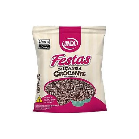 Confeito Miçanga Brigadeiro MIX 500g