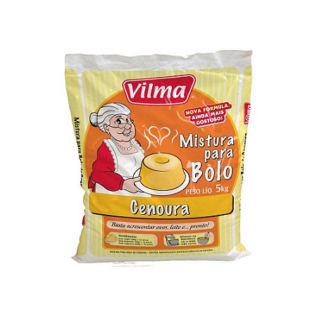 Bolo Vilma Cenoura 5kg