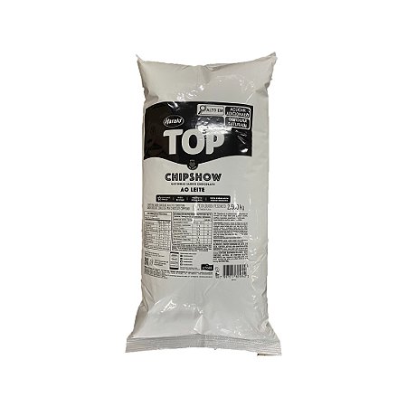 Chocolate Gotas Chipshow Ao Leite Harald 2,5kg