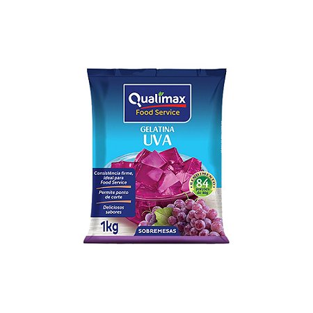 Gelatina Uva Qualimax 1kg