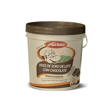 Doce de Soro de Leite com Chocolate Áurea 9,8kg