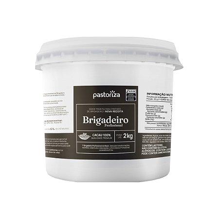 Massa Brigadeiro Pastoriza 2kg