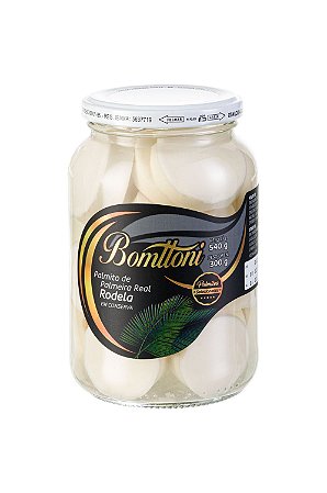 Palmito Palmeira Real Rodela 300g - 1 Unidade